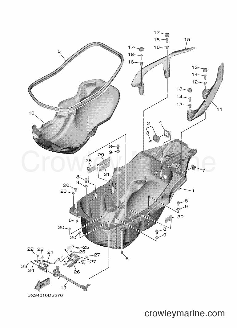 Yamaha Motors XP530D-A (BC34) [010] - SEAT 2