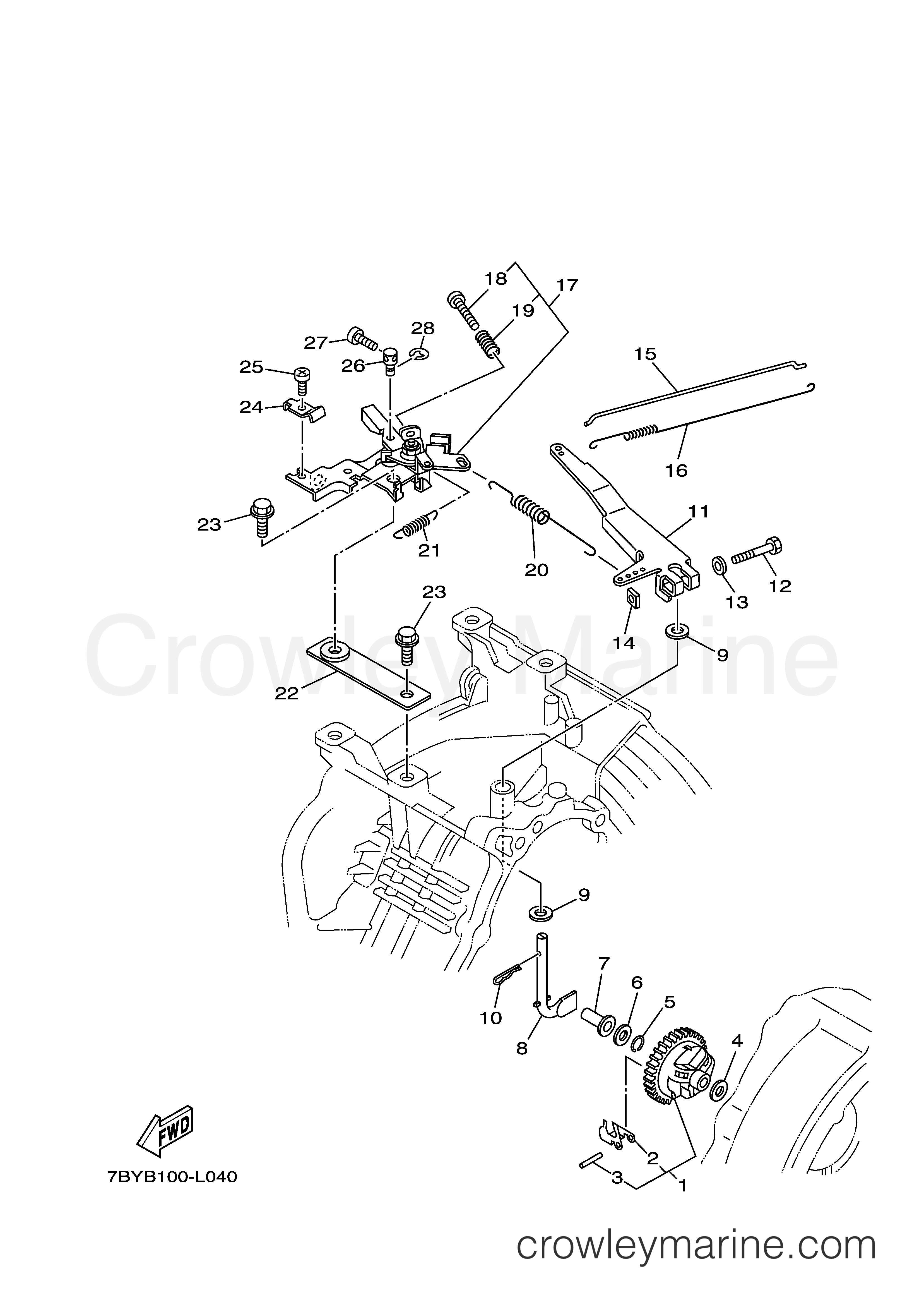 Yamaha Motors MZ360KHVA2 - GOVERNOR