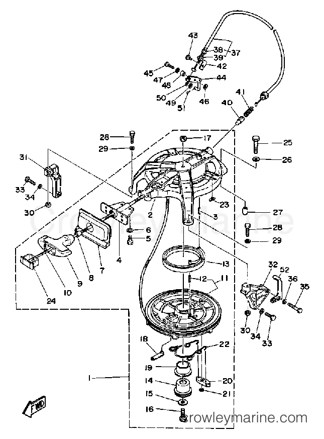 Yamaha Motors CV30ELD - MANUAL STARTER
