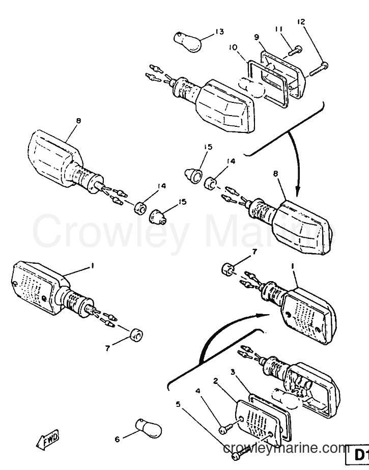 1987 Dirt Bike DT125LC - DT125LC (2AJ) [999] - HANDLE SWITCH & LEVER