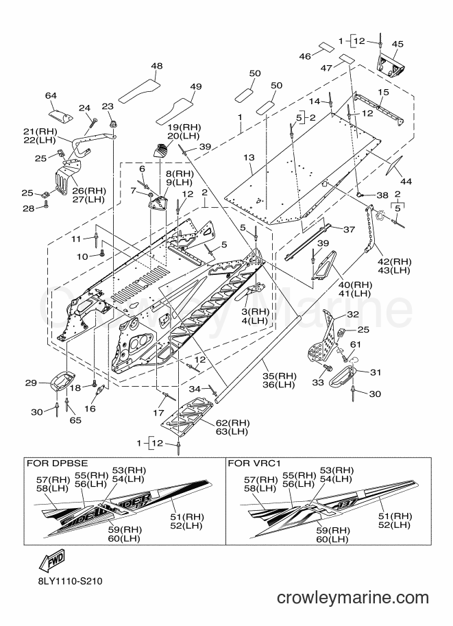 Yamaha Motors SRS10LL (8LY1) [010] - FRAME 2