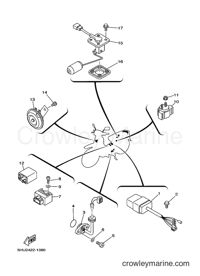 Yamaha Motors T105SE (5HU2) [010] - ELECTRICAL 2