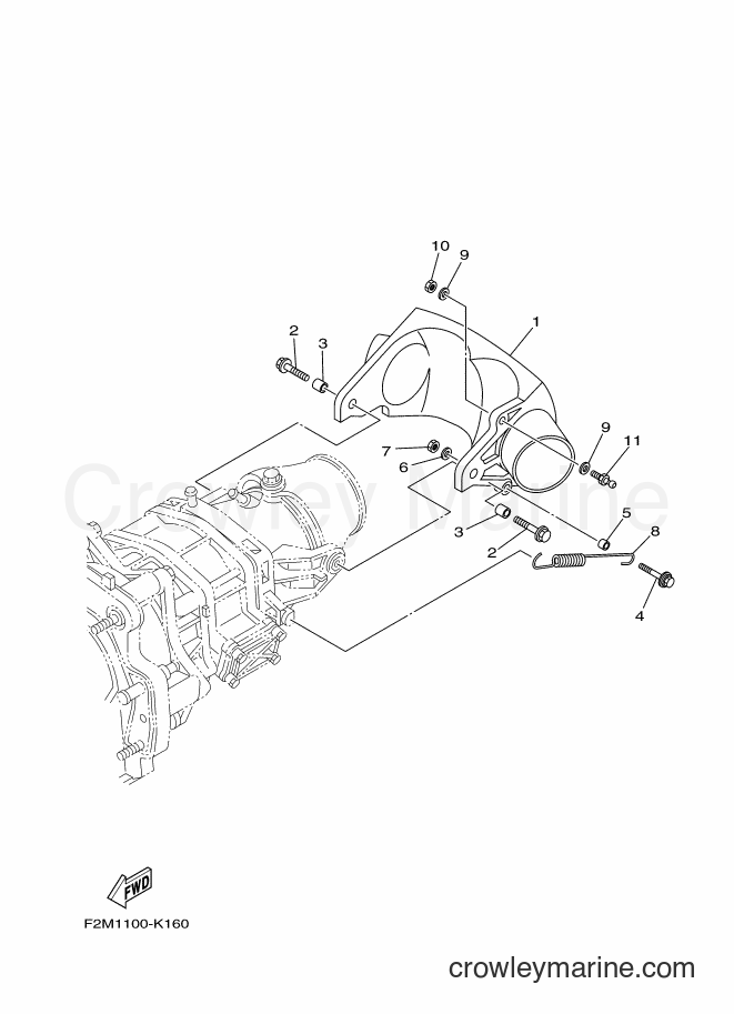 Yamaha Motors VX1800A-L (F2M9) [010] - JET UNIT 3