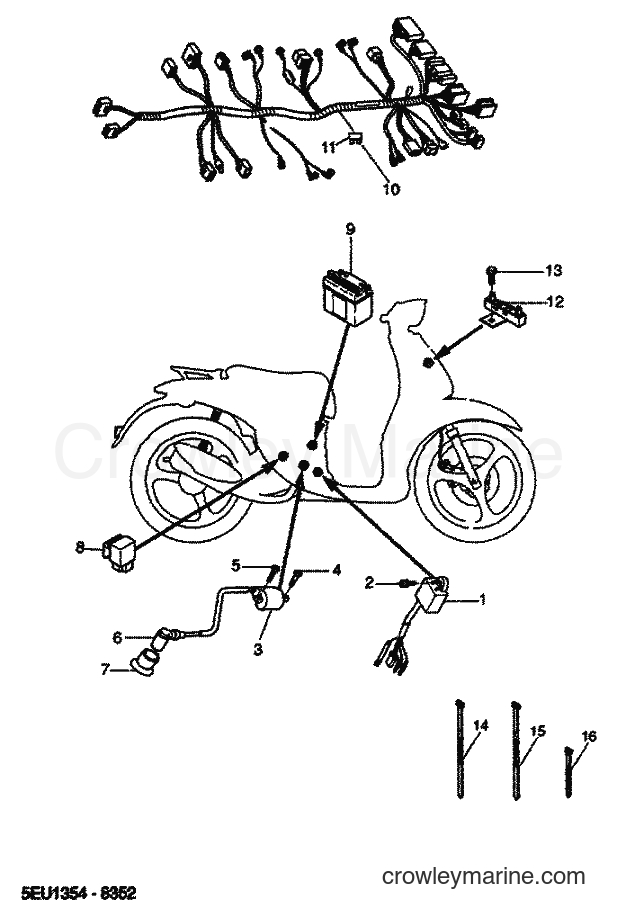 Yamaha Motors YH50 (5JB6) [030] - ELECTRICAL 2