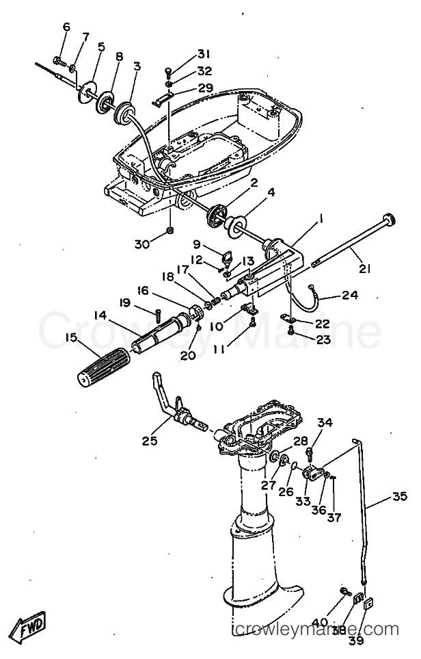 Yamaha Motors 5C (6E3) [999] - CONTROL