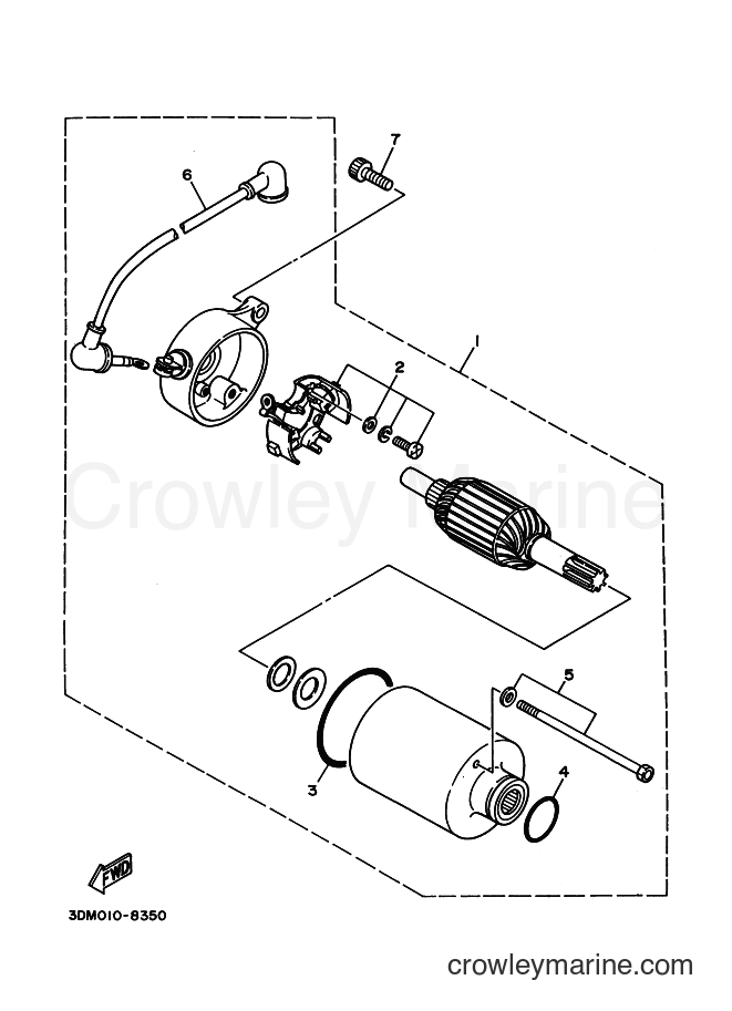 Yamaha Motors XV125 (5AJ2) [010] - STARTER