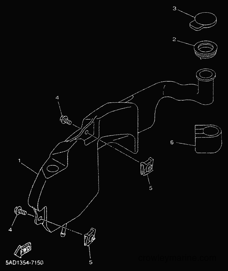 2000 Scooter YN50 - YN50 (5ADV) [010] - OIL TANK
