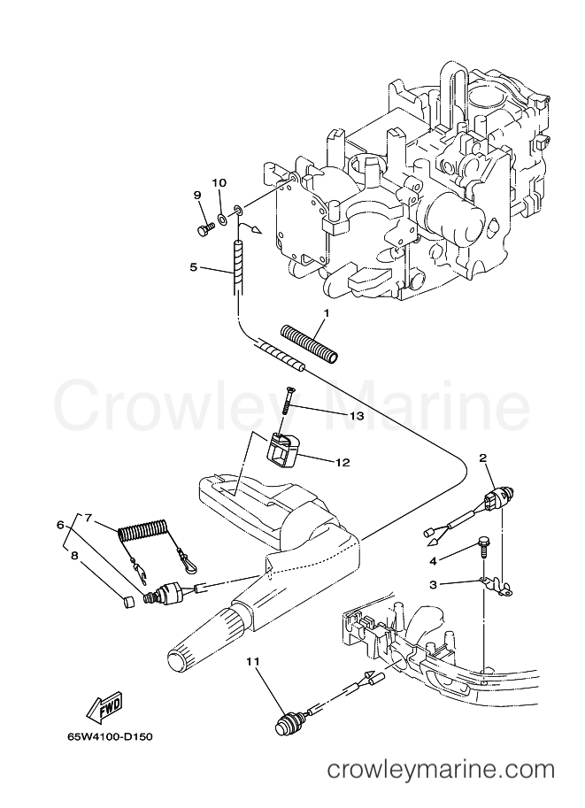 Yamaha Motors F25ELHF (65W7) [300] - ELECTRICAL 3