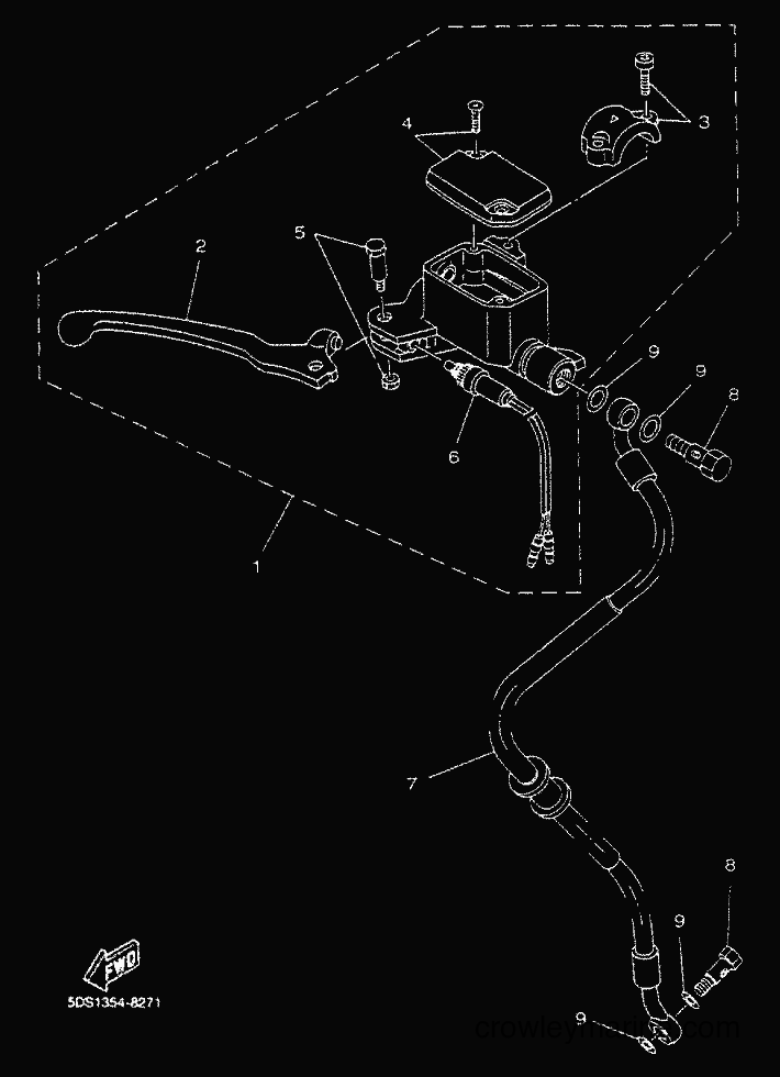 Yamaha Motors YP125E (5DSC) [010] - FRONT MASTER CYLINDER