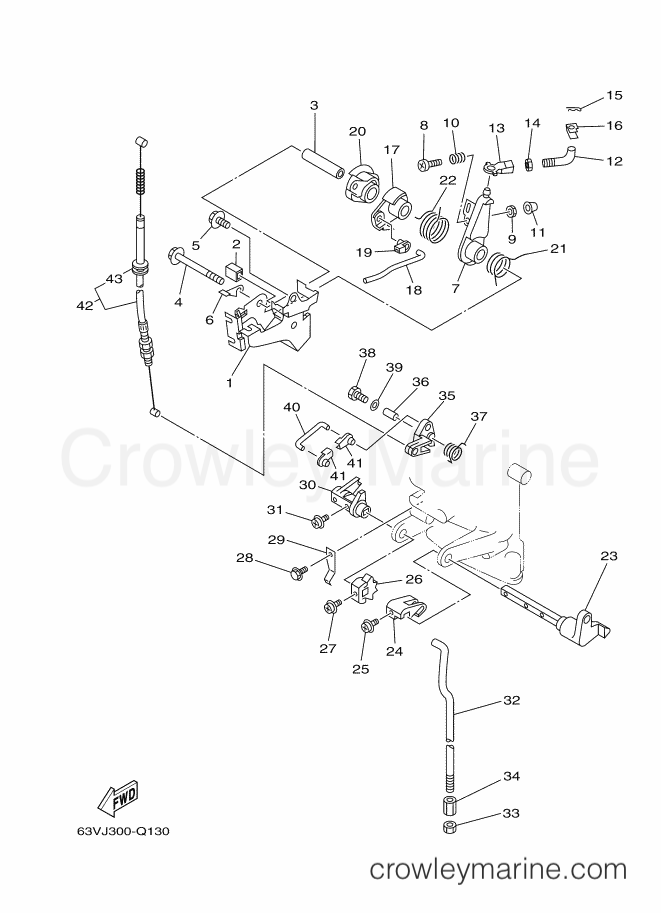 Yamaha Motors 9.9FMH (63VJ) [080] - CONTROL