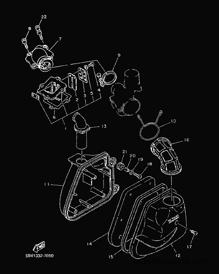 Yamaha Motors YN50 (5MR3) [010] - INTAKE