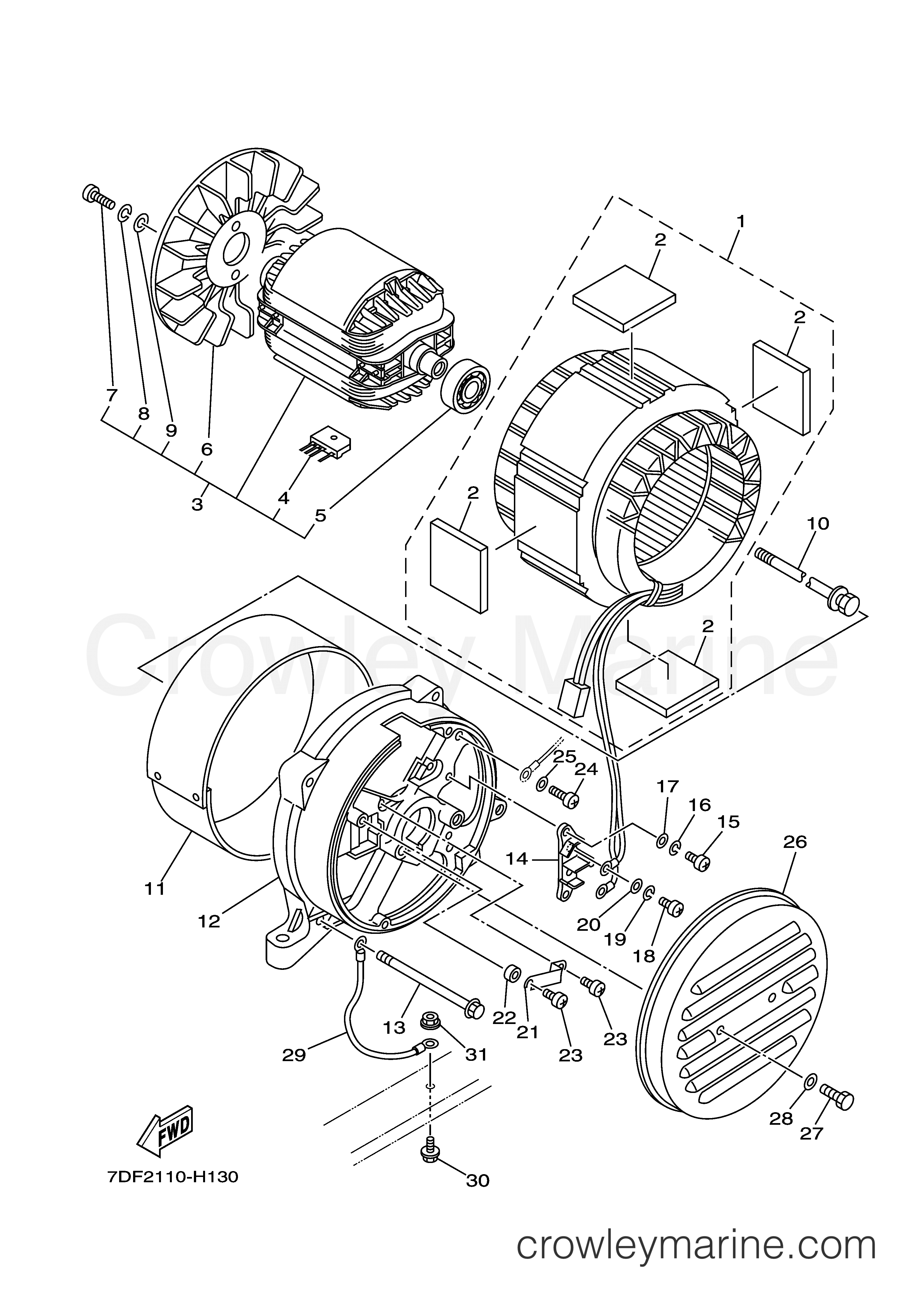 2007 Generator 2600 - EF2600M - GENERATOR