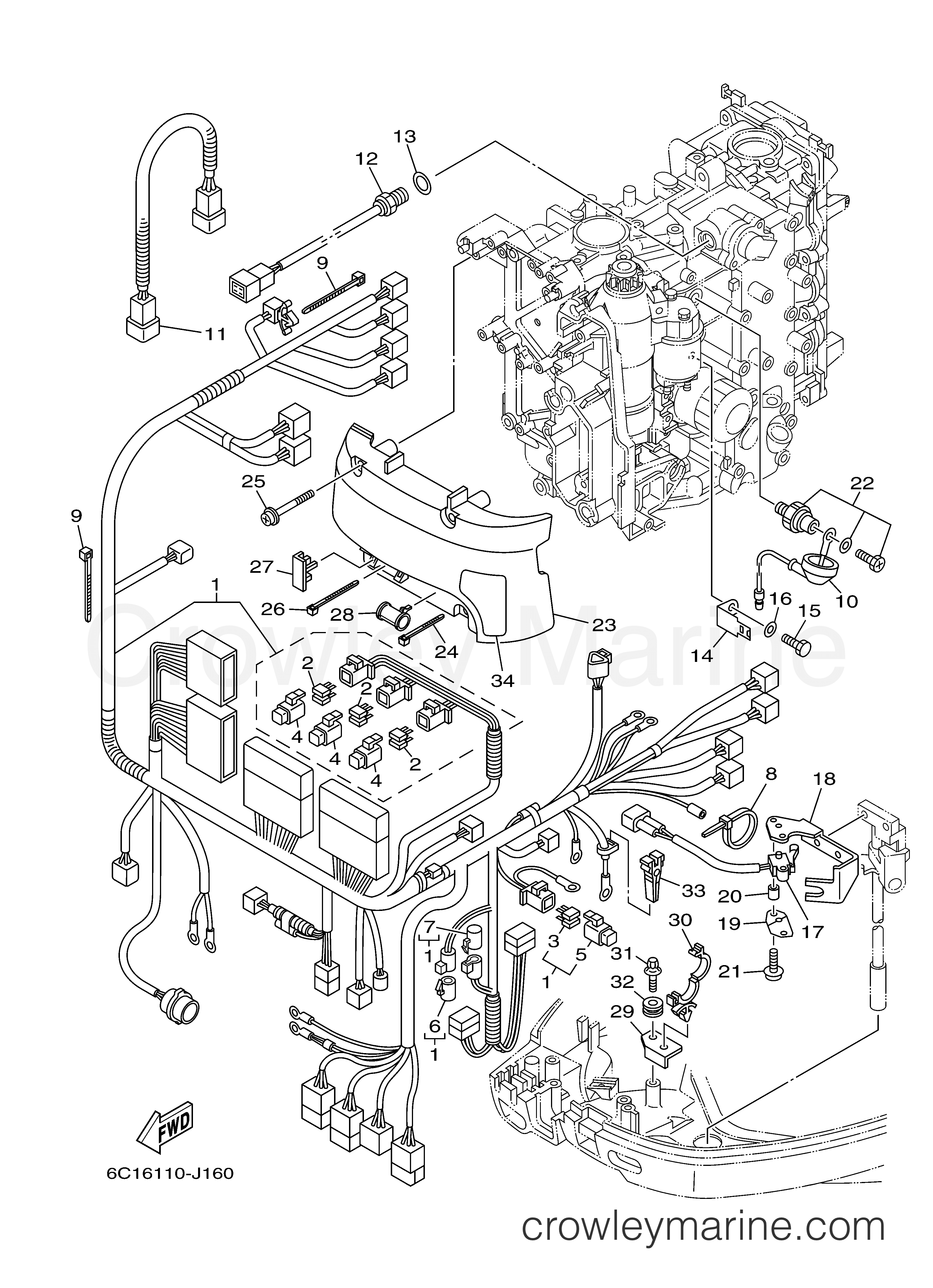 Yamaha Motors T60TLR - ELECTRICAL 3