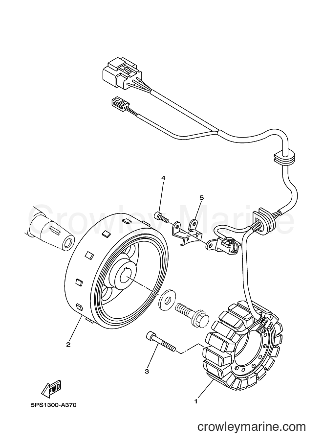 2008 Street Bike TDM900 - TDM900 (5PSE) [010] - GENERATOR