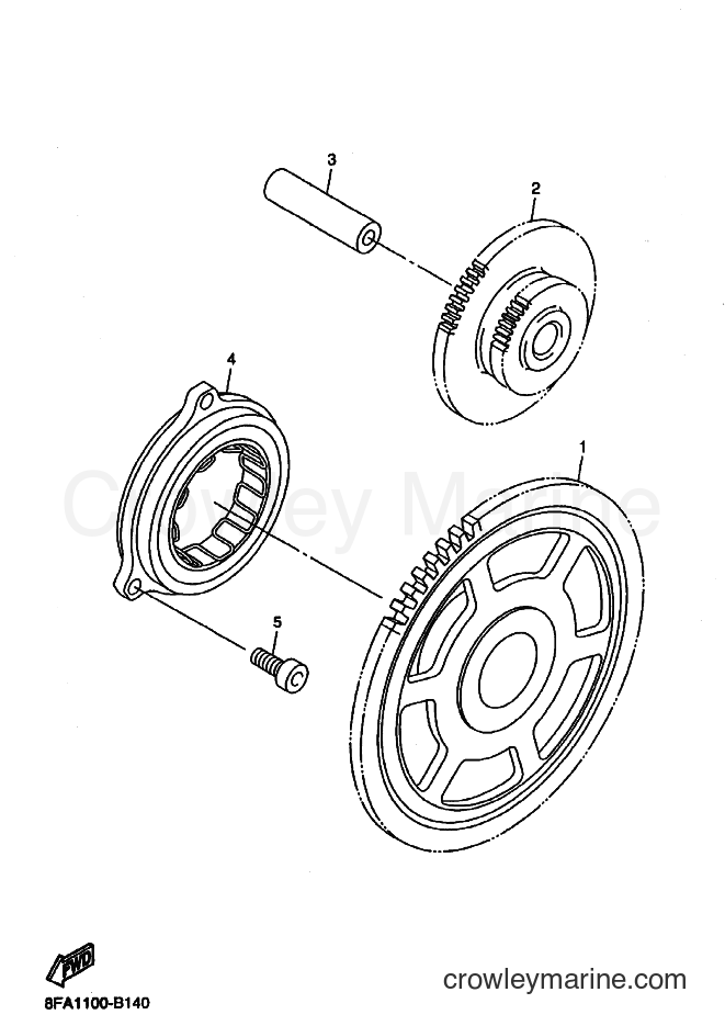 Yamaha Motors RX10M (8EP2) [010] - STARTER