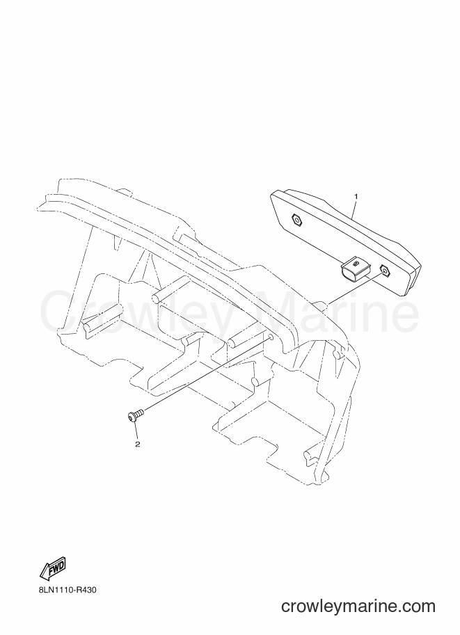 Yamaha Motors SRV10SP (8LN1) [010] - TAILLIGHT