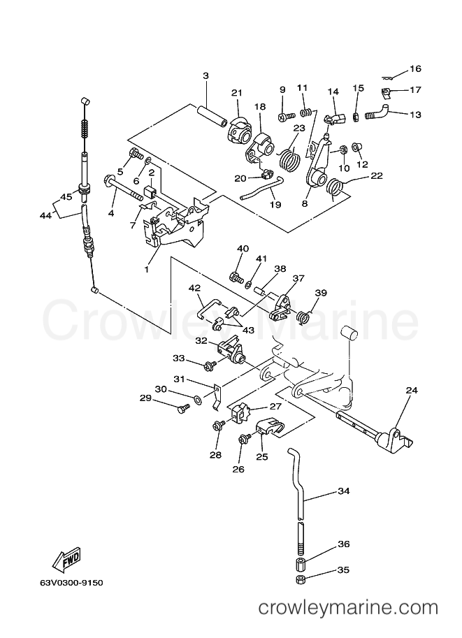 Yamaha Motors 15F (63W1) [230] - CONTROL
