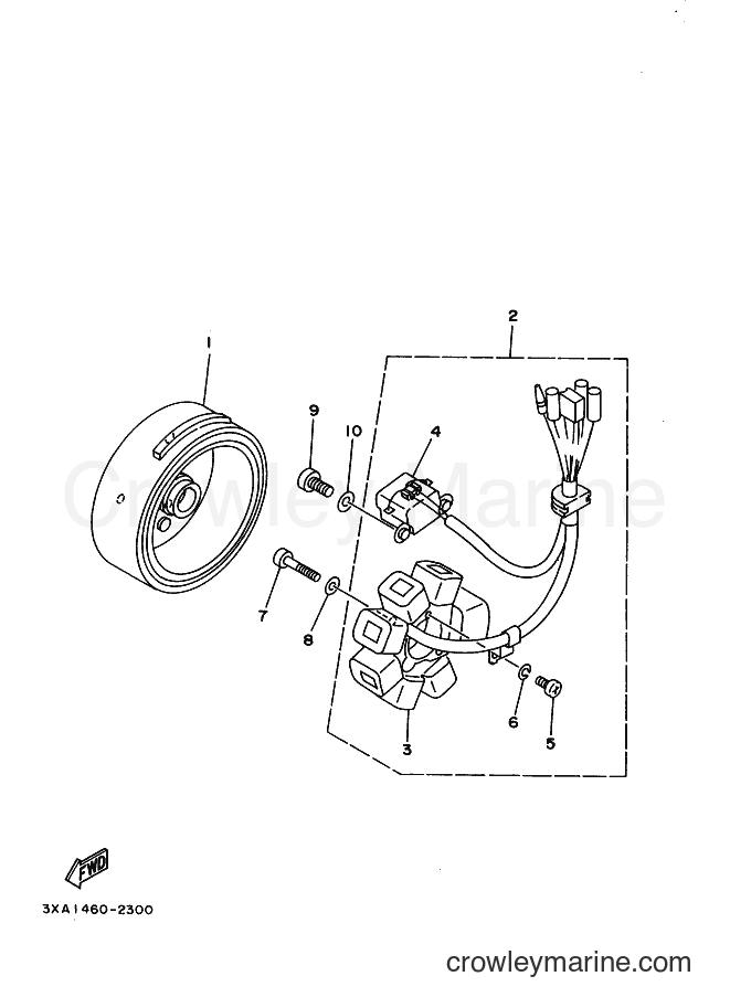 Yamaha Motors V110E (4US1) [999] - GENERATOR