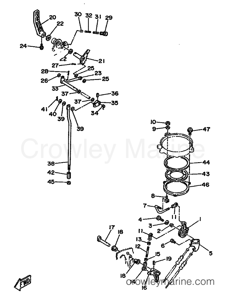 Yamaha Motors 25D (695) [999] - CONTROL