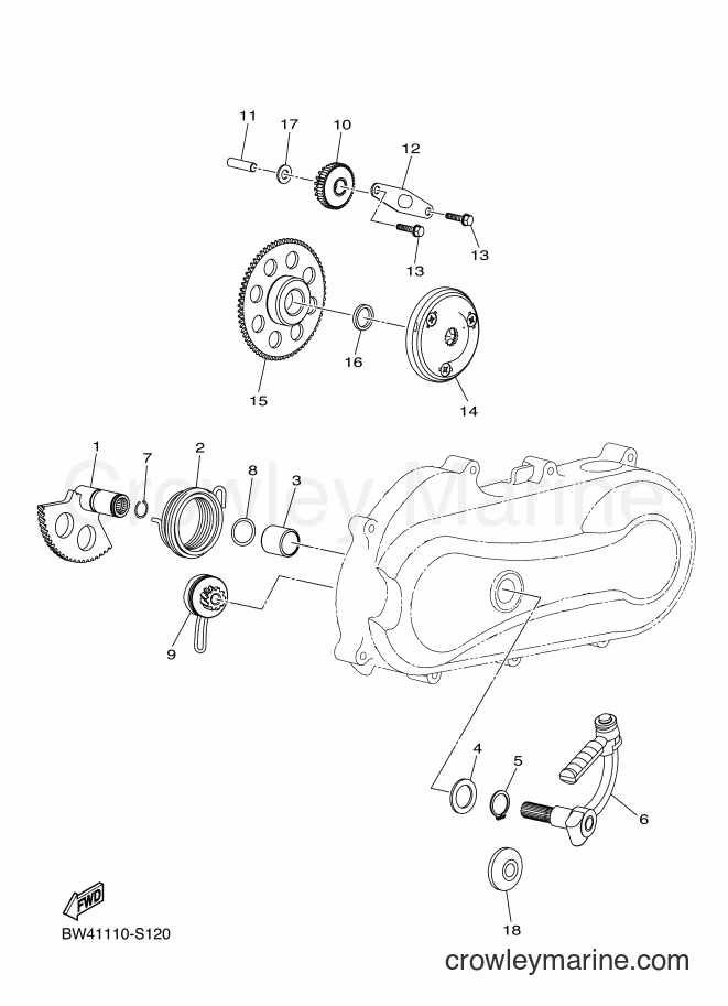 Yamaha Motors YFZ50 (BW4A) [010] - STARTER