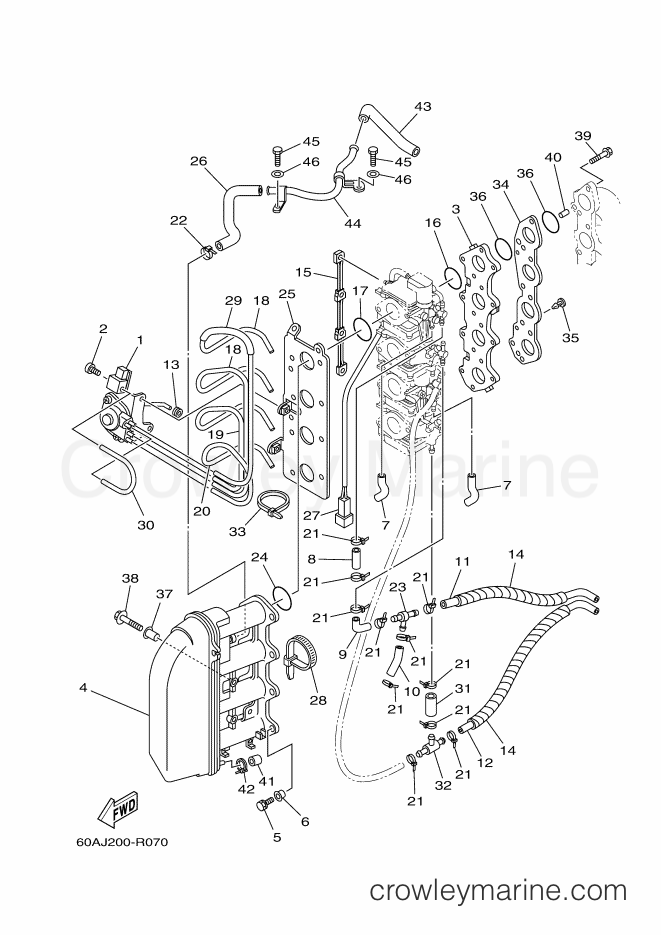Yamaha Motors FT50CET (61SG) [370] - INTAKE