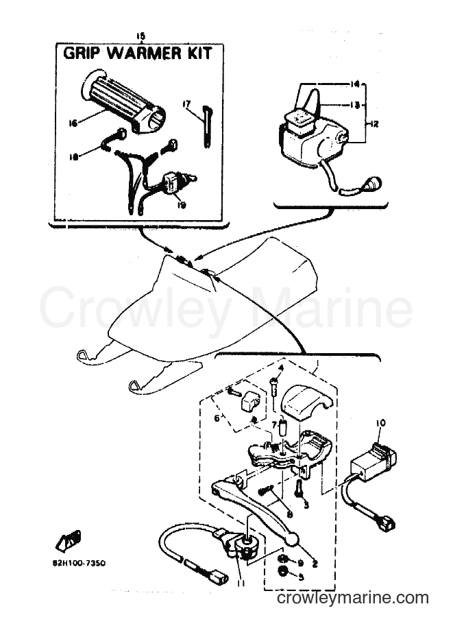 Yamaha Motors CS340P (87D1) [010] - ELECTRICAL 2