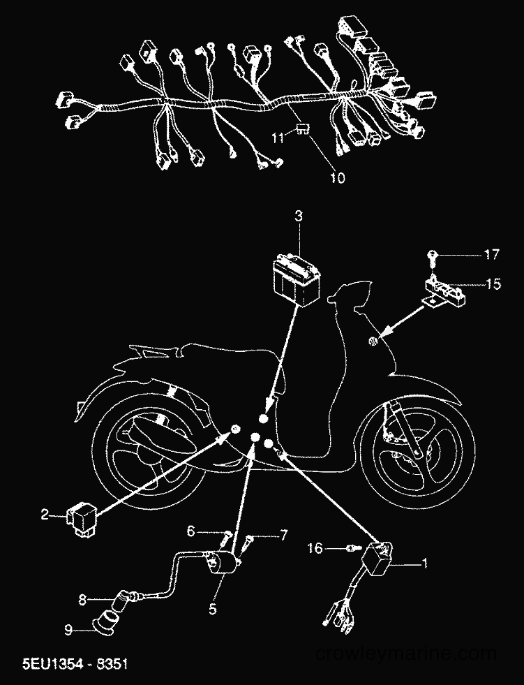 Yamaha Motors YH50 (5JB4) [020] - ELECTRICAL 2