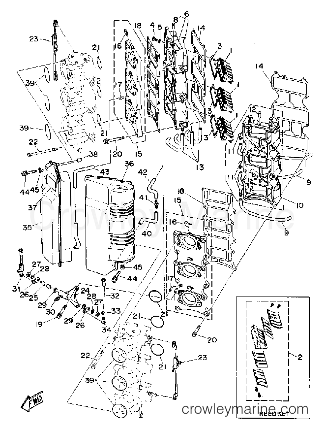 Yamaha Motors 250TXRQ - INTAKE