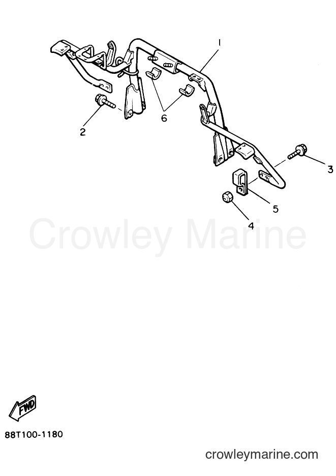 Yamaha Motors VT480GT (8AP1) [010] - STEERING GATE