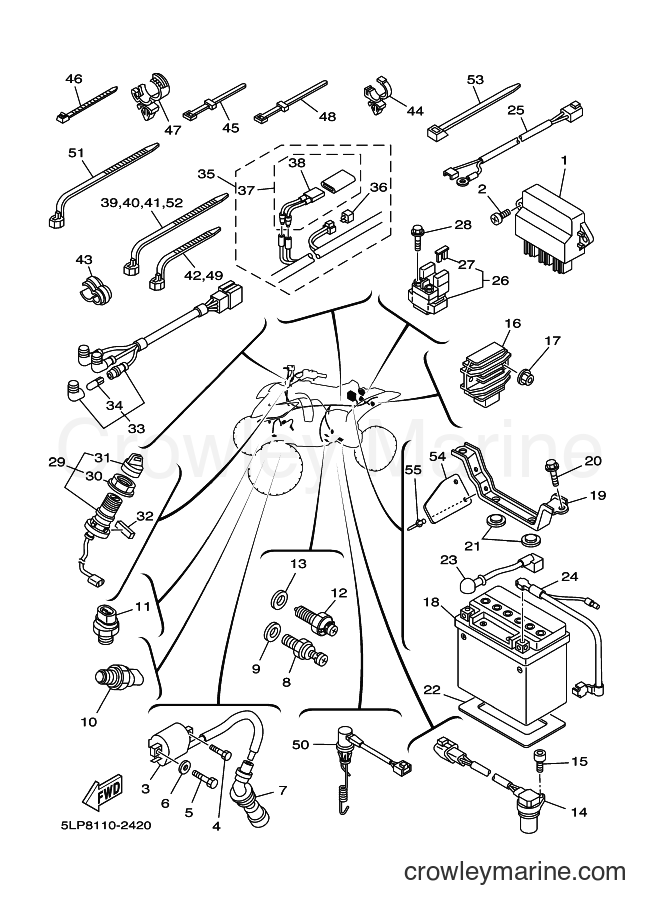 Yamaha Motors YFM660R (5LPA) [010] - ELECTRICAL 1