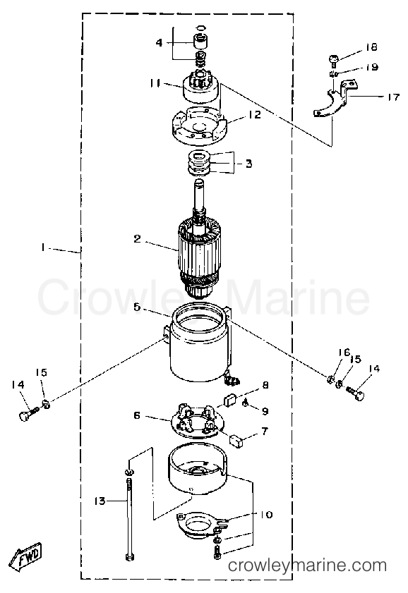 Yamaha Motors 90ETLDA - ELECTRIC STARTER
