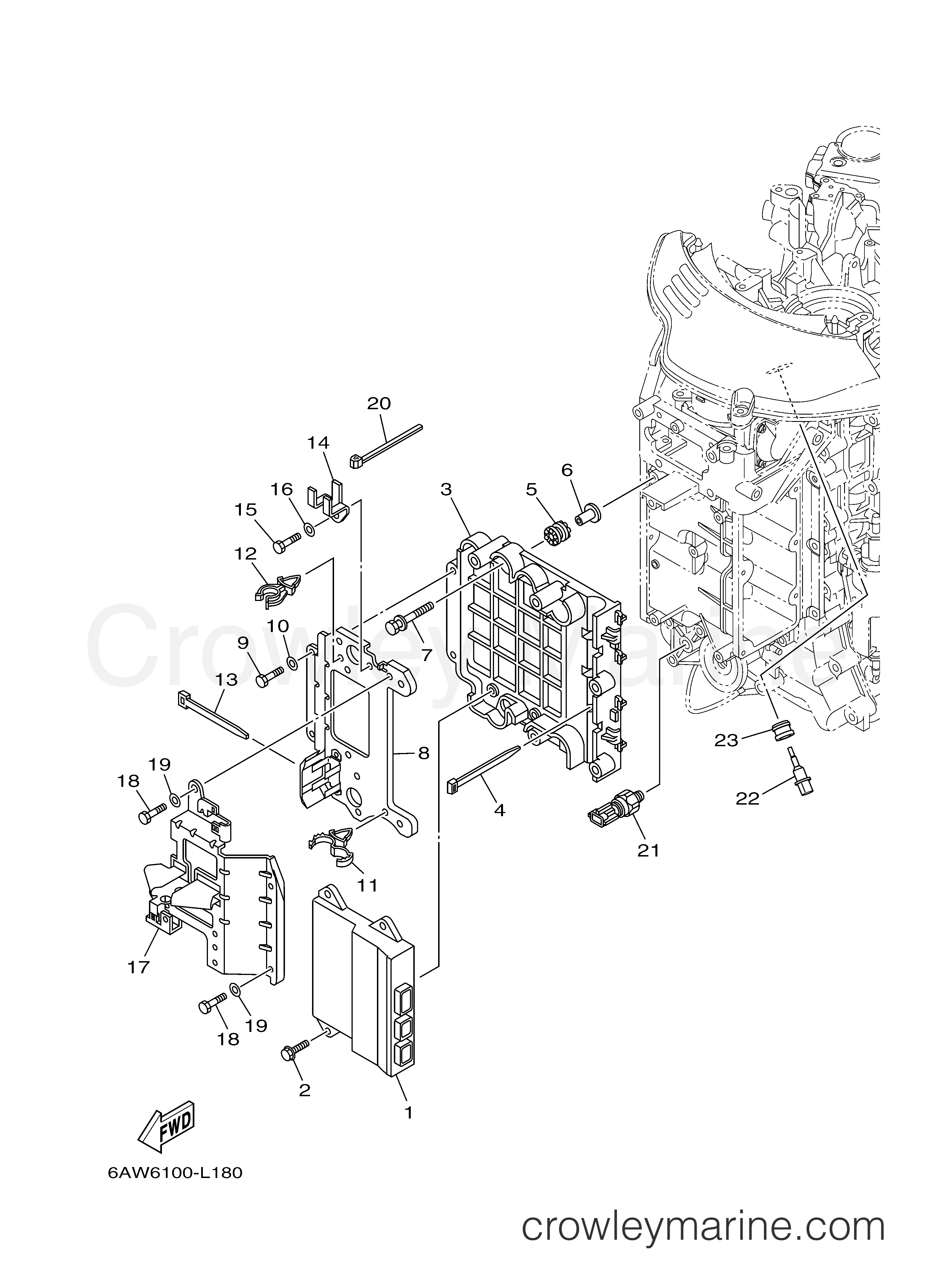 Yamaha Motors LF350XCB - ELECTRICAL 1