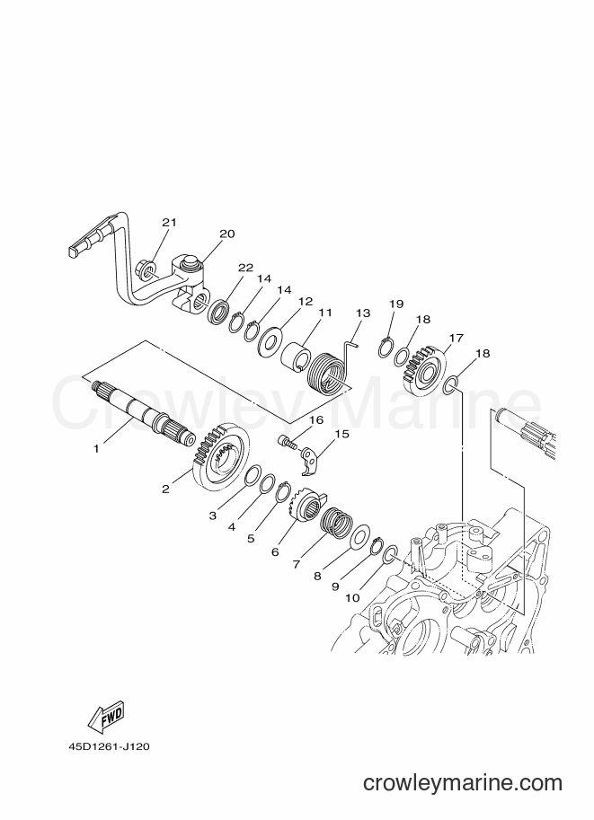 2010 Street Bike FZ16 - FZ16 (45P1) [010] - STARTER