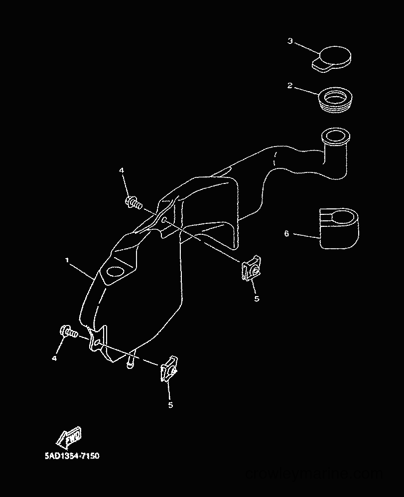 2001 Scooter YN50 - YN50 (5MR3) [010] - OIL TANK