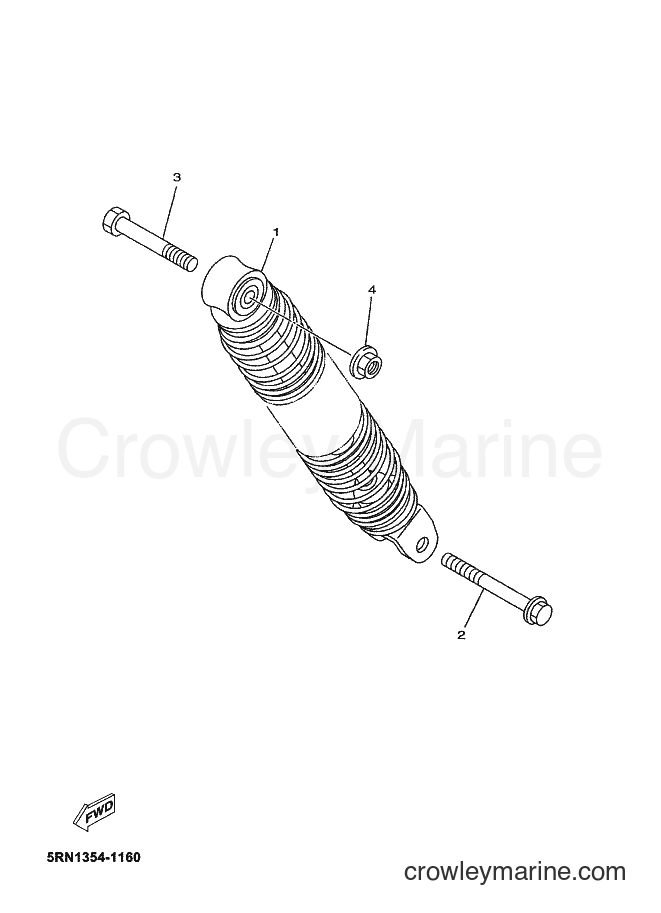 Yamaha Motors YN50 (5C2J) [060] - REAR SUSPENSION