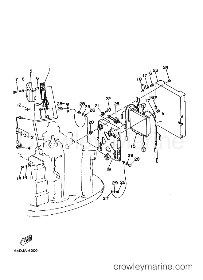 Yamaha Motors L150F (64G) [010] - ELECTRICAL 1
