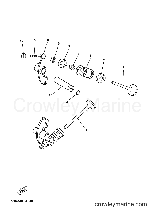 Yamaha Motors YP125E (5D85) [010] - VALVE
