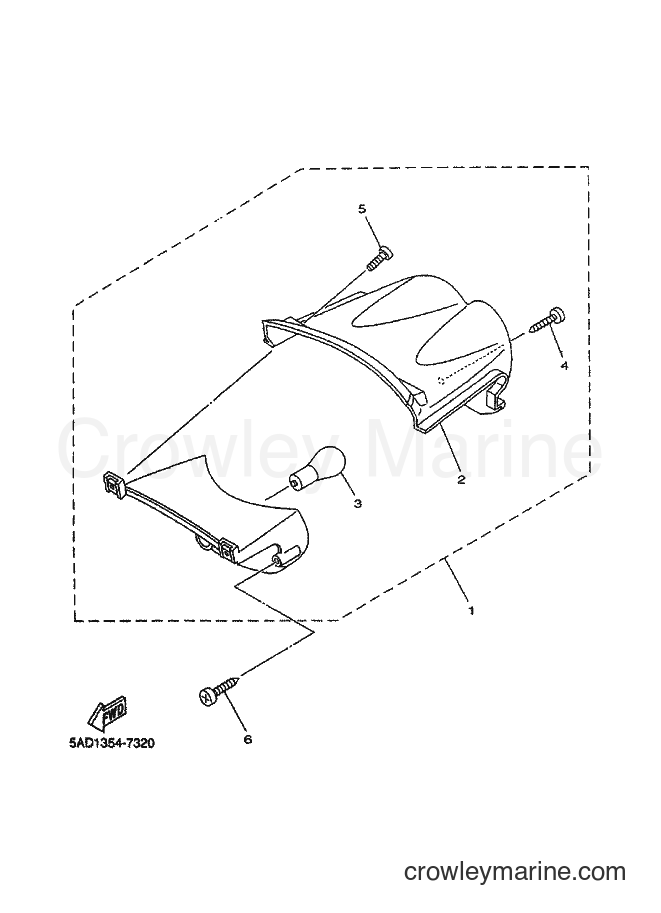 Yamaha Motors YN50 (5BW3) [010] - TAILLIGHT