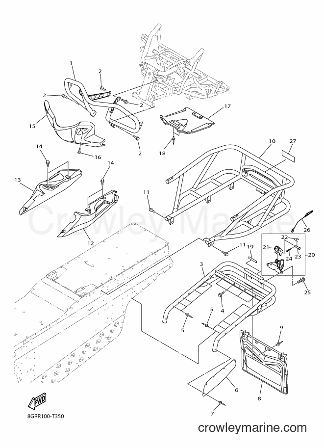 2018 Snowmobile RPZ50MP - RPZ50MP (8GRR) [010] - BUMPER