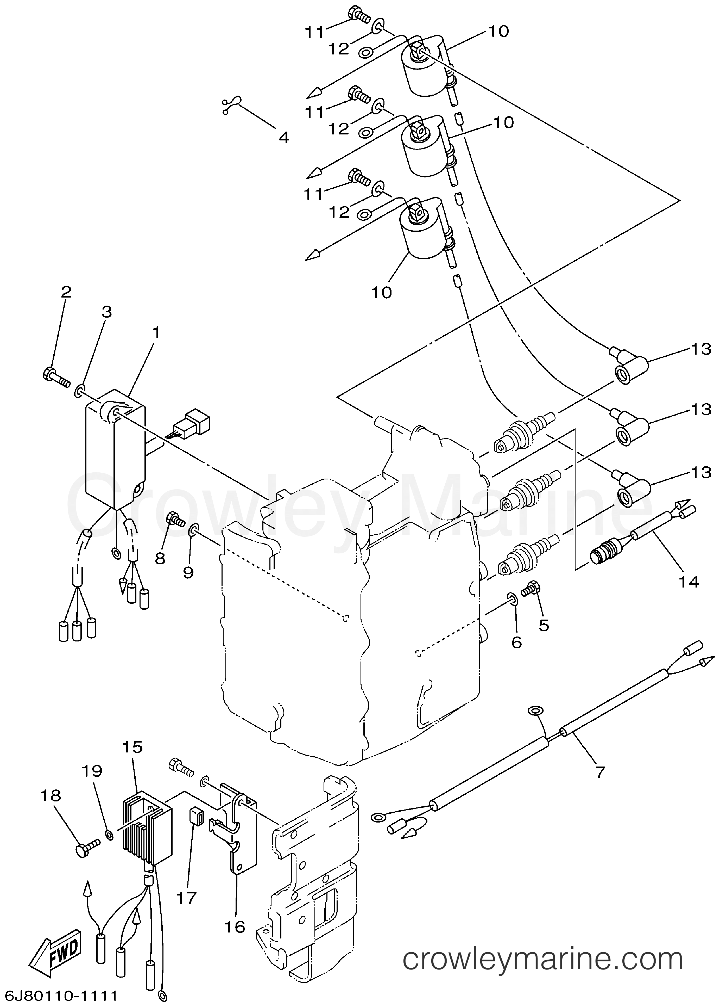 Yamaha Motors 30MSHA - ELECTRICAL
