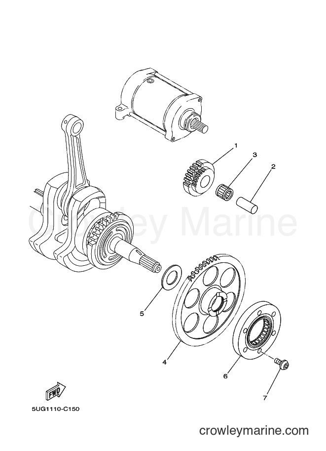 2006 ATV YXR660F - YXR660F (5UGH) [010] - STARTER CLUTCH