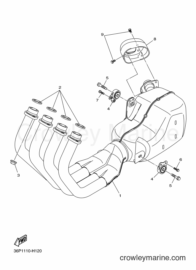 2014 Street Bike XJ6F - XJ6F (2SR3) [010] - EXHAUST