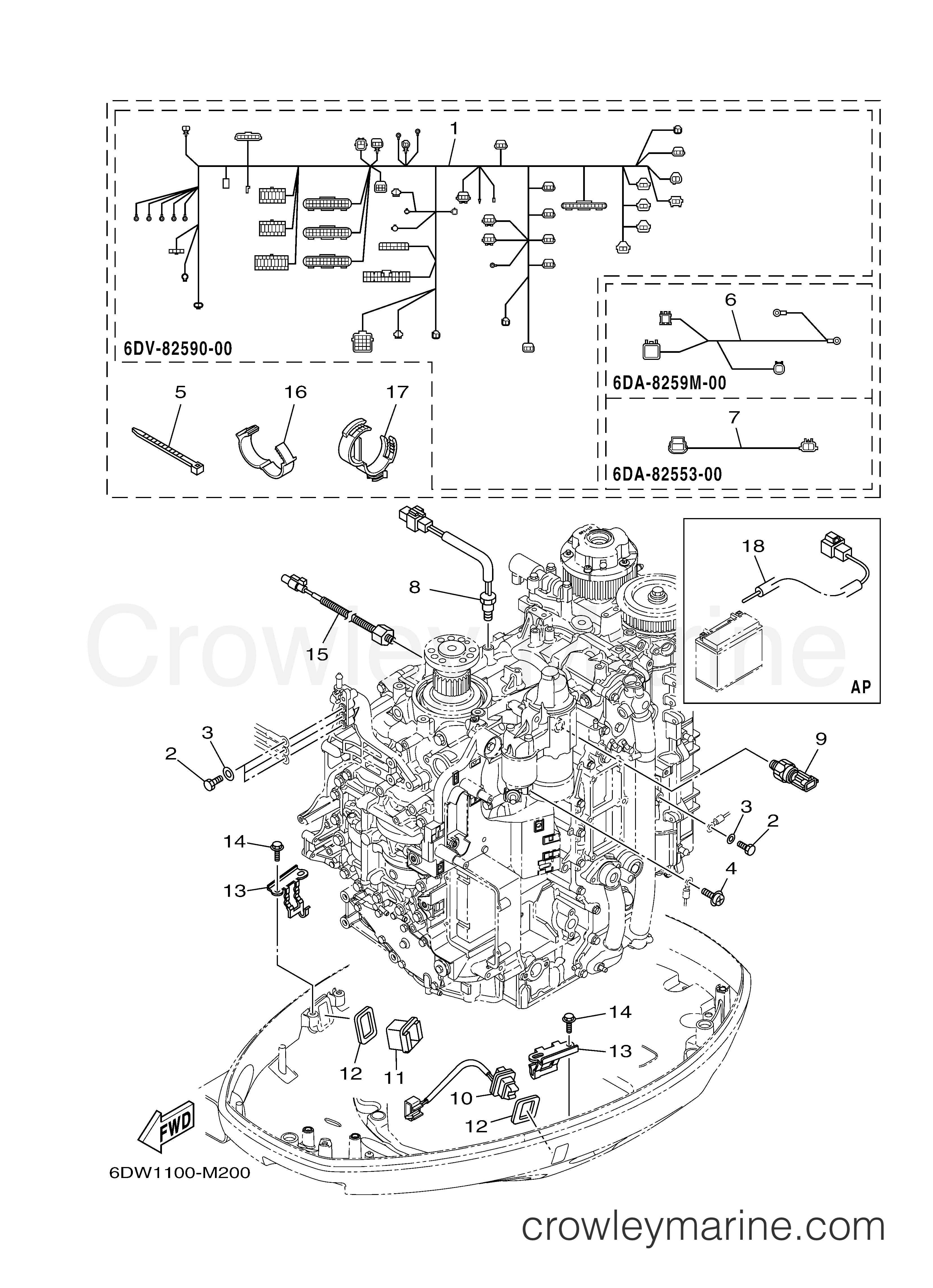 Yamaha Motors LF200XCA - ELECTRICAL 4