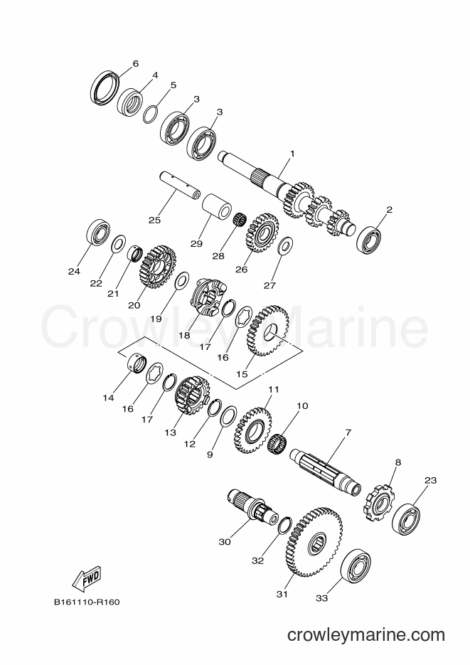 2017 ATV YFM700FWAD - YFM700FWAD (2UDC) [010] - TRANSMISSION