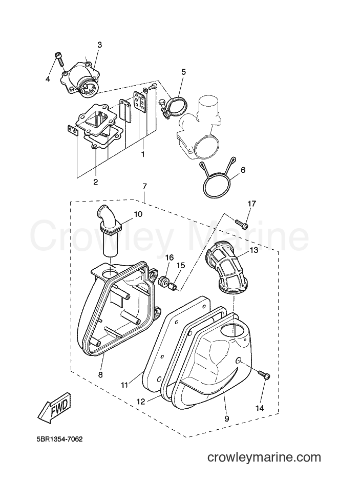 Yamaha Motors YQ50L (5KH8) [010] - INTAKE