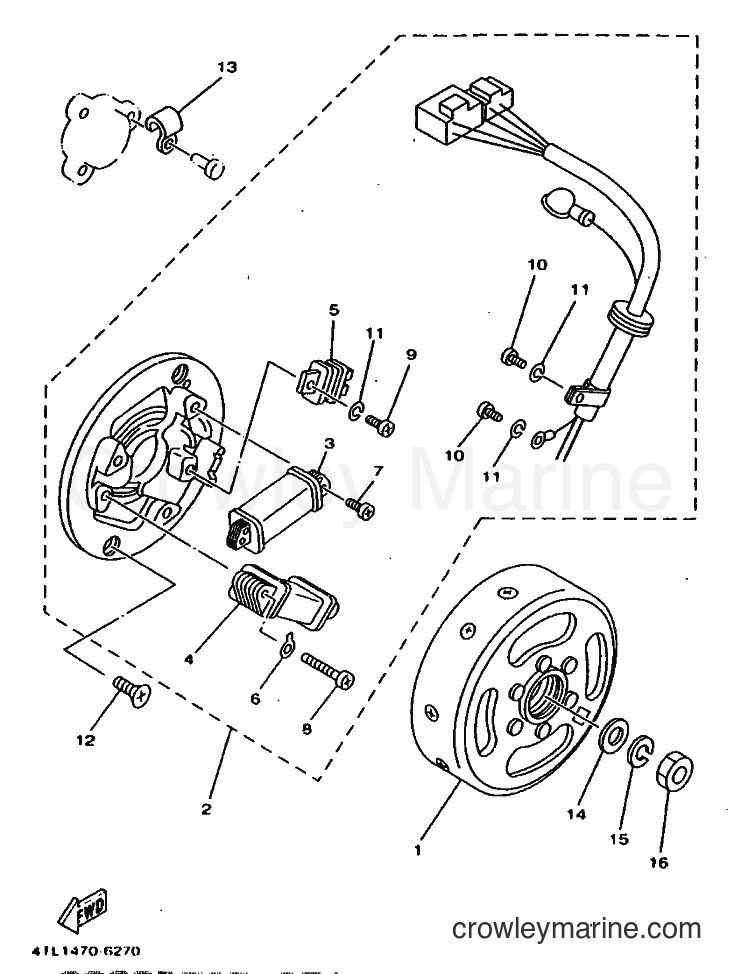 Yamaha Motors RX100 (36L) [999] - GENERATOR