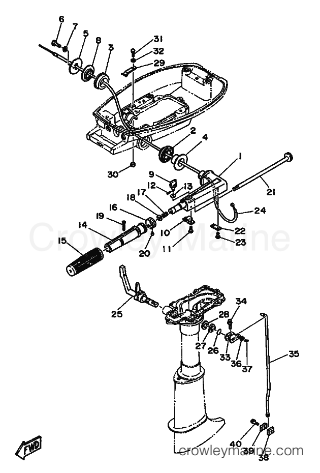Yamaha Motors 4AS (6E1) [999] - CONTROL