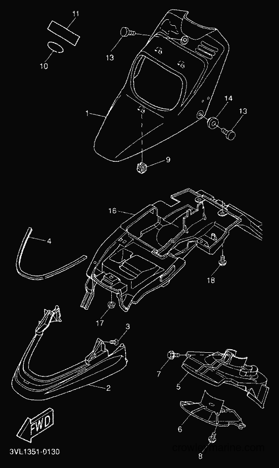 Yamaha Motors CW50 (5HG6) [010] - FENDER