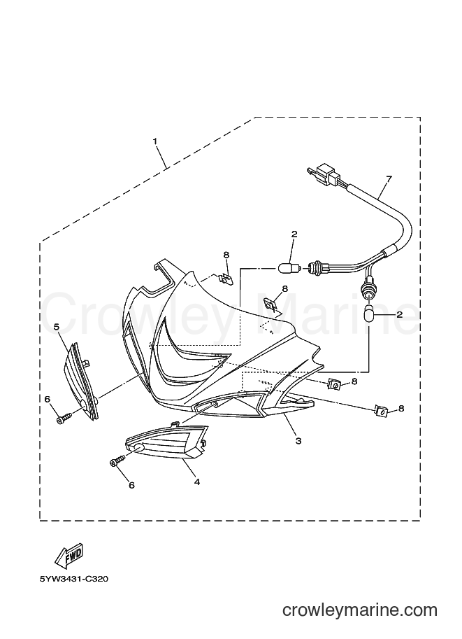 Yamaha Motors JC-110ED (5YWD) [010] - FLASHER LIGHT