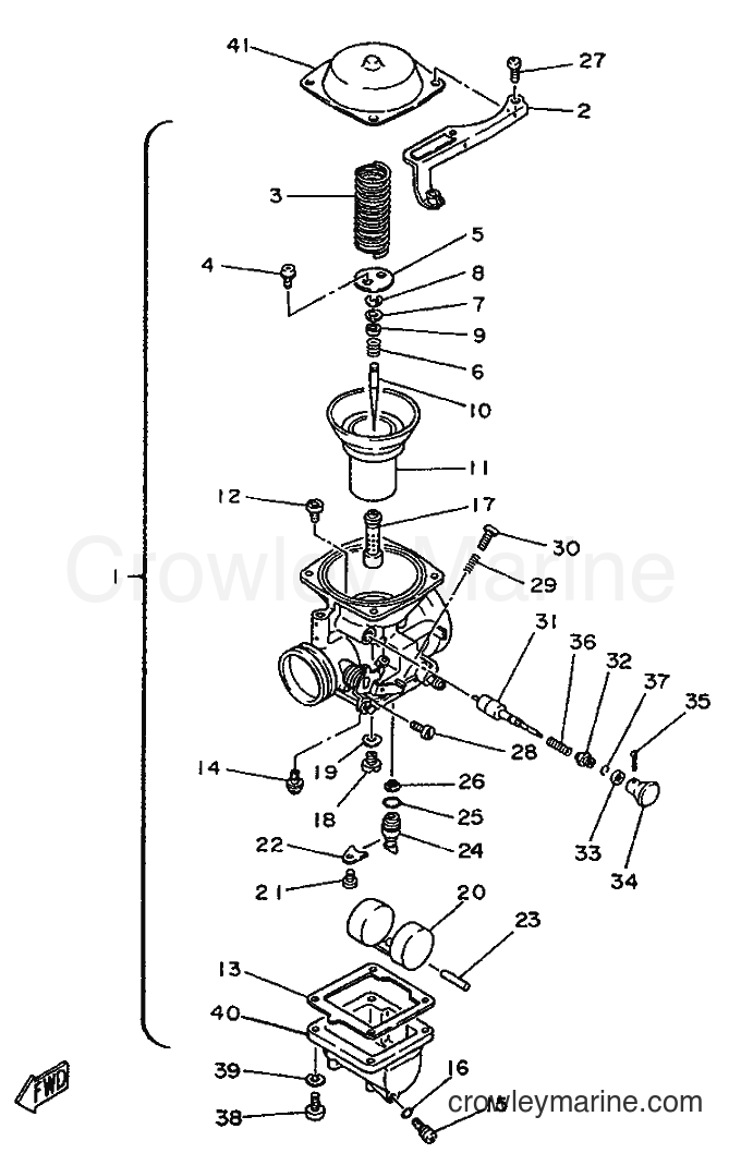 Yamaha Motors SR250SP (3TH5) [999] - CARBURETOR